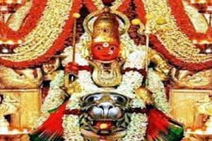 Goddess Durga of peddamma thalli temple