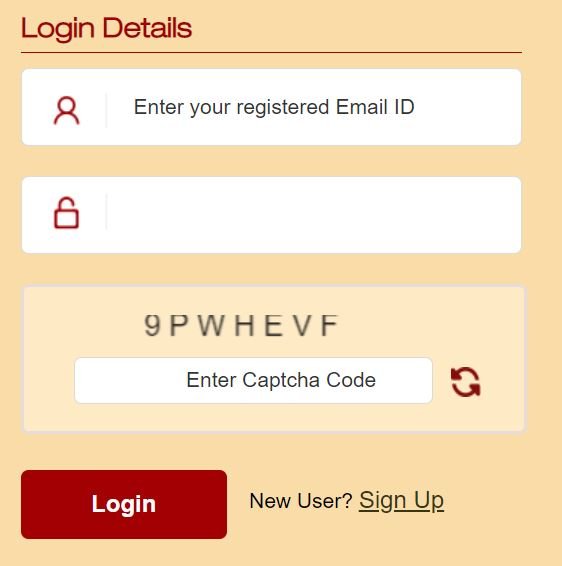 TTD Online booking registration process 