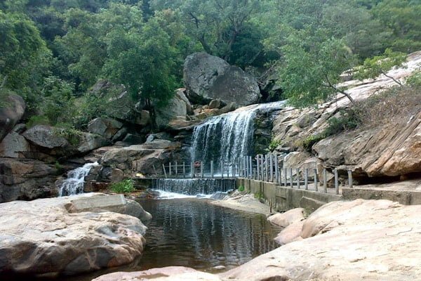 Thirumoorthy waterfalls